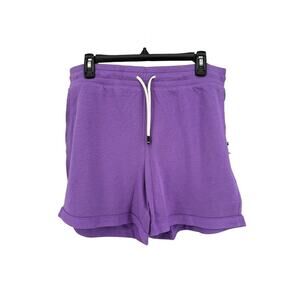 Fourlaps Women's Lavender Purple Rush Sweat Shorts Size Large NEW